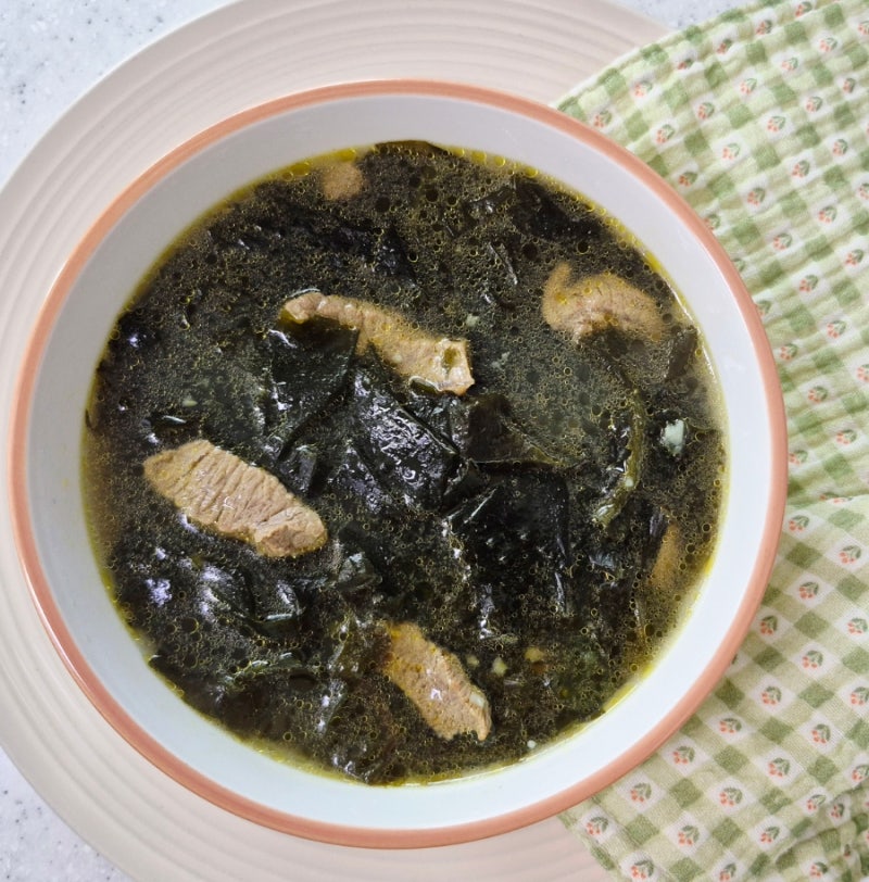소고기 미역국 맛있게 끓이는법 맑은 소고기 미역국 레시피