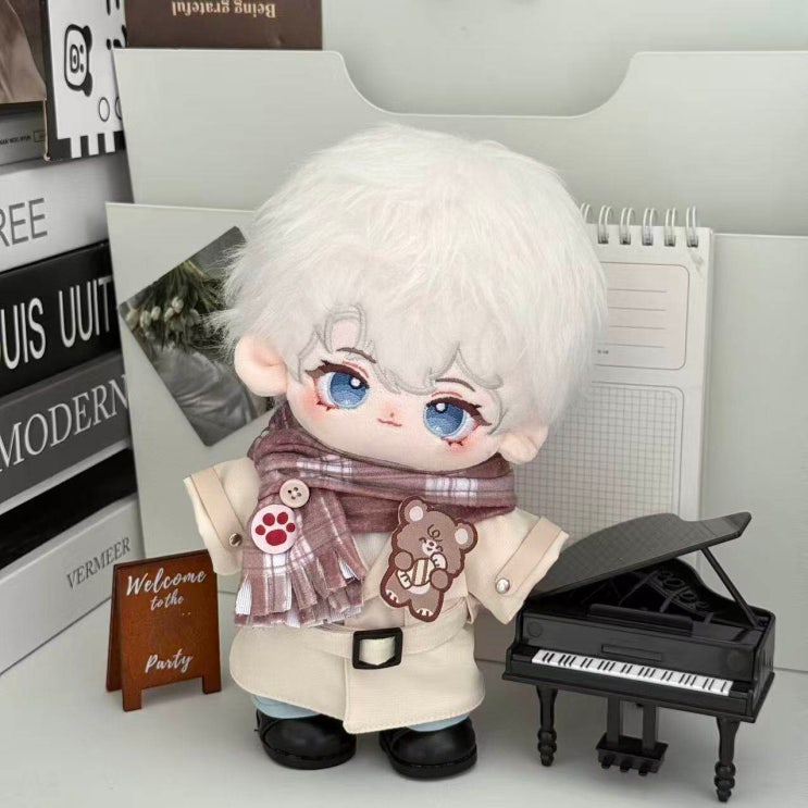  20cm 동물 트렌치코트 세트 인형옷 아이돌인형옷