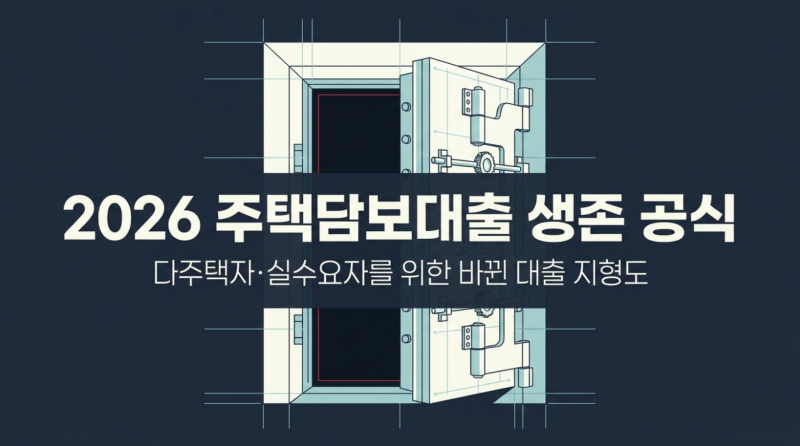 1가구 2주택 대출 비규제지역 기준 변화와 대응 전략 정리