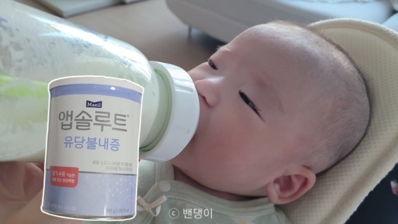 앱솔루트 유당불내증 분유 갈아타기, 먹이는법 등 2~3개월 아기 똥 기록