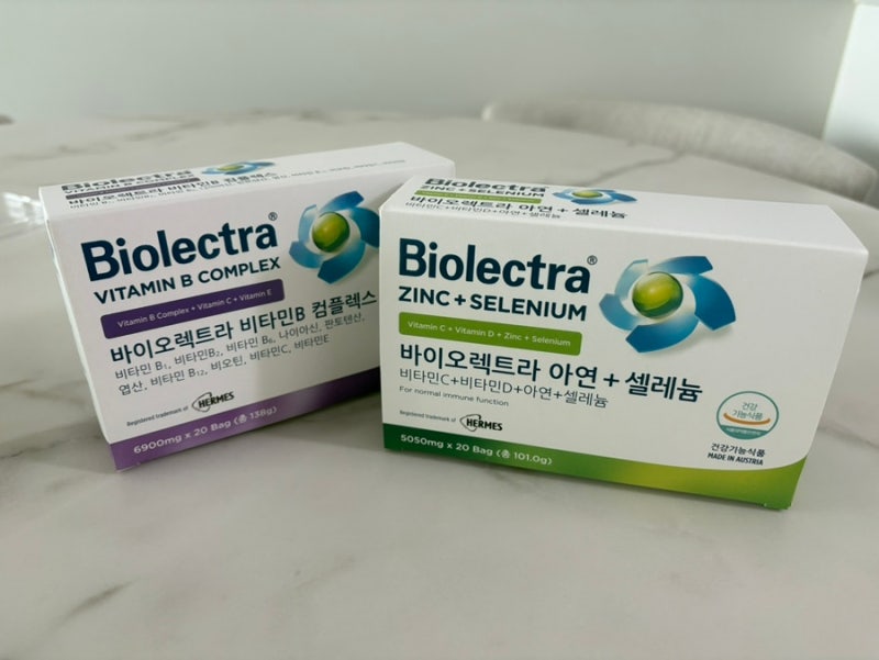 바이오렉트라 헤어메스 영양제 내돈내산 후기 (마그네슘,비타민B컴플렉스,아연+셀레늄)&페이....