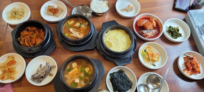 전주 평화동 가성비 백반 맛집 땅골식당