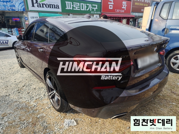  창원배터리 창원밧데리 BMW 6GT 배터리 교체 후기｜VARTA 바르타 AGM105 적용 배터리 코딩 완료 힘찬배터리 창원 본점 방문