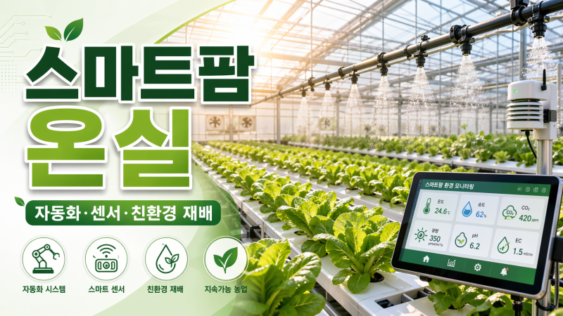 2026년 스마트팜 시설자금 지원 완벽 가이드 - 신청부터 실행까지