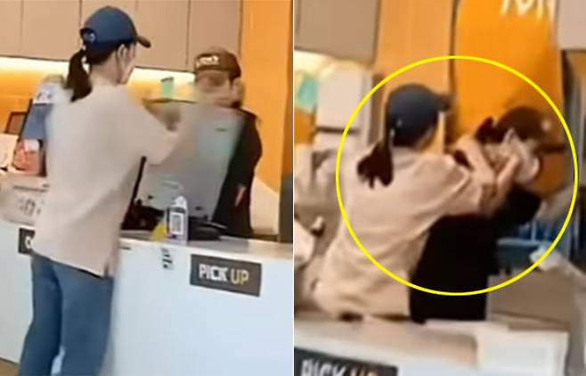  "콜라 한 잔에 인생 걸었냐" 맘스터치 난동녀 영상 확산, 커뮤니티 공분 폭발