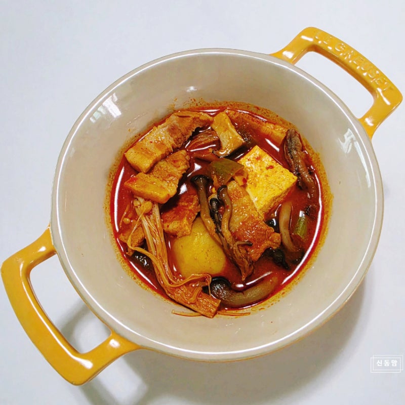 돼지고기 고추장찌개 만드는법 백종원 고추장찌개 레시피