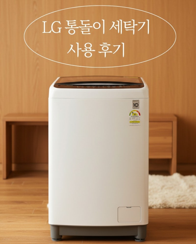 LG 통돌이 세탁기 10kg 살까 말까 고민될 때 필독!