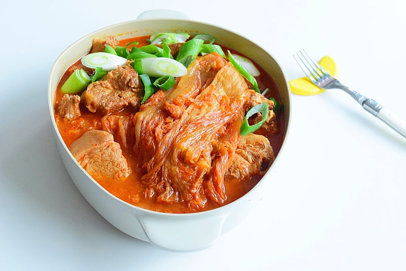 돼지고기김치찜 레시피 앞다리살 묵은지찜 압력솥 김치찜 묵은지지짐
