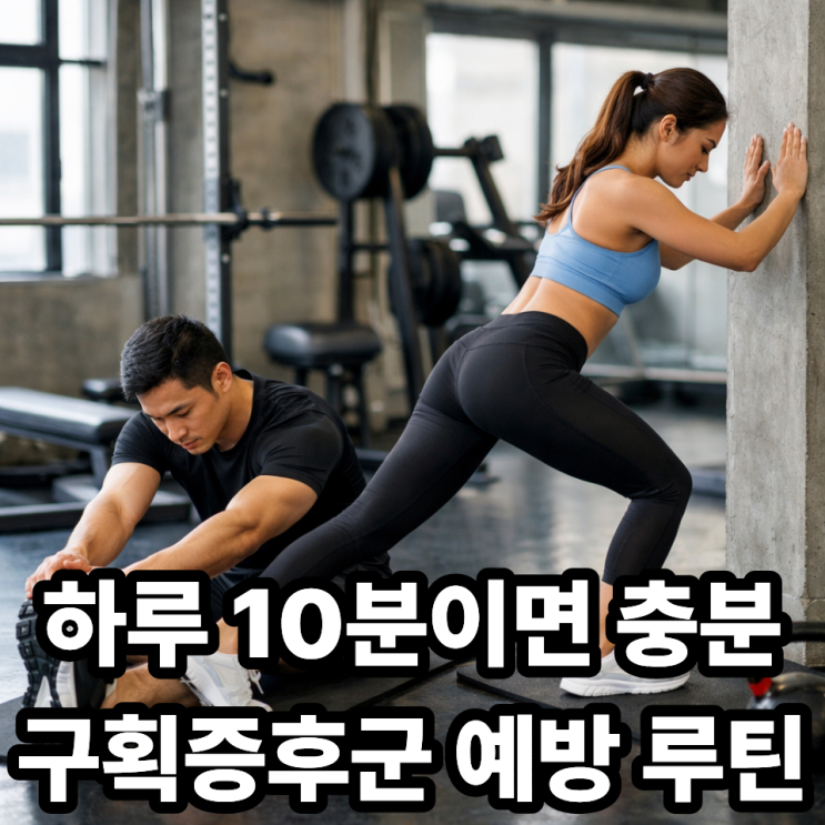  급성구획증후군 예방 스트레칭 루틴, 하루 10분으로 위험 줄이기