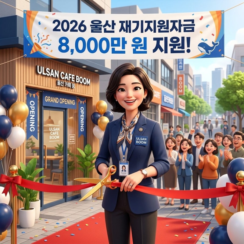 폐업 후 다시 시작하는 울산 사장님들, 8천만 원 재기지원자금 선착순이라는데 아직 늦지 않....
