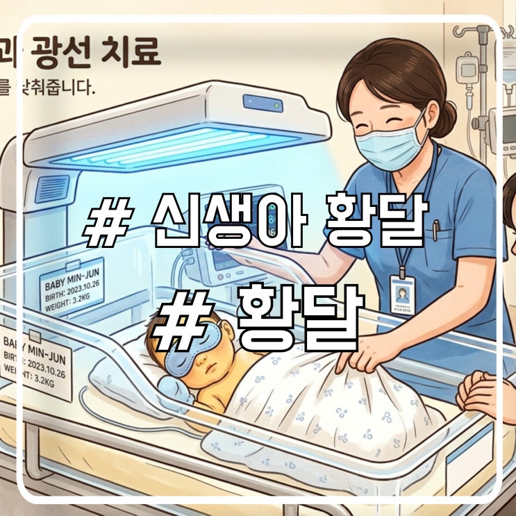  신생아 황달 증상과 치료｜정상 황달인지 위험 신호인지 쉽게 정리