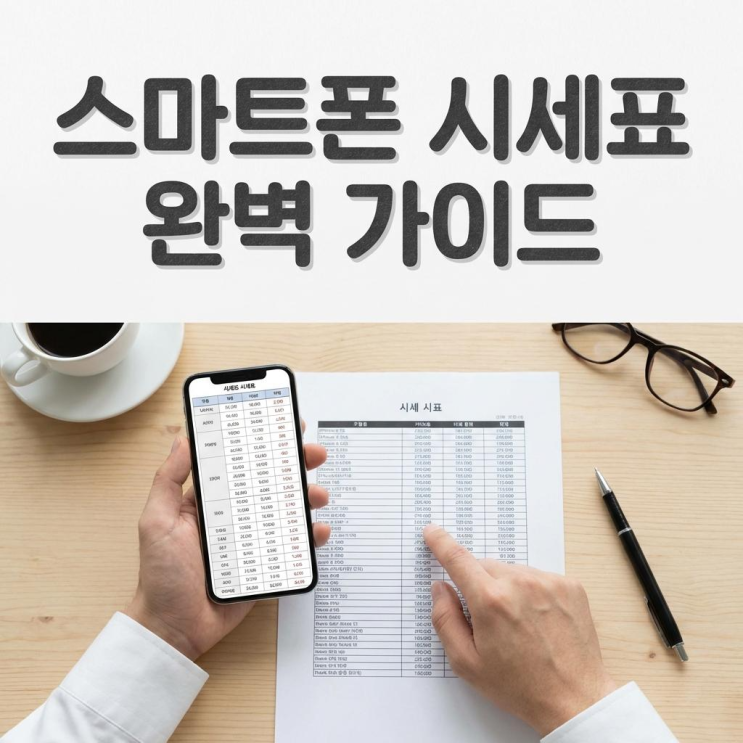  인천 휴대폰 성지 핸드폰 시세표 보는 방법 정리