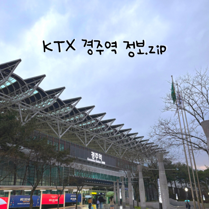 경주역 KTX 맛집 기차여행 황리단길 가는법 짐보관함 주차장
