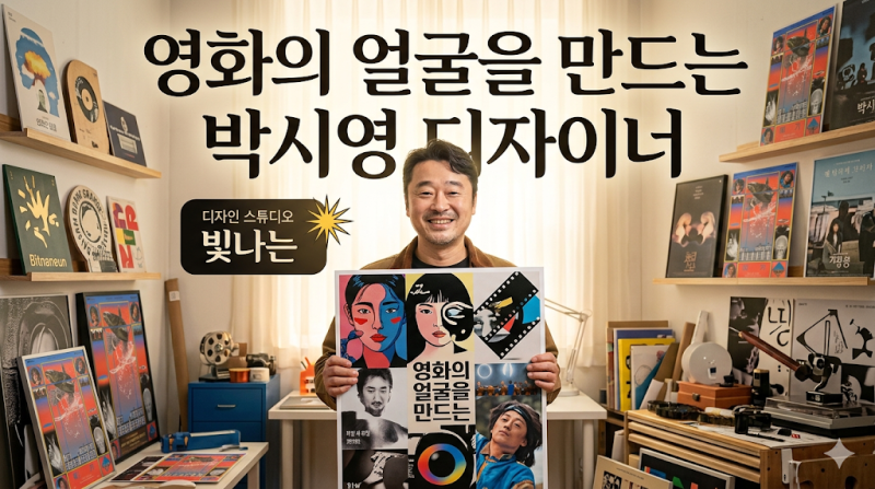 영화의 얼굴을 만드는 박시영 디자이너와 디자인 스튜디오 '빛나는'의 작품 세계