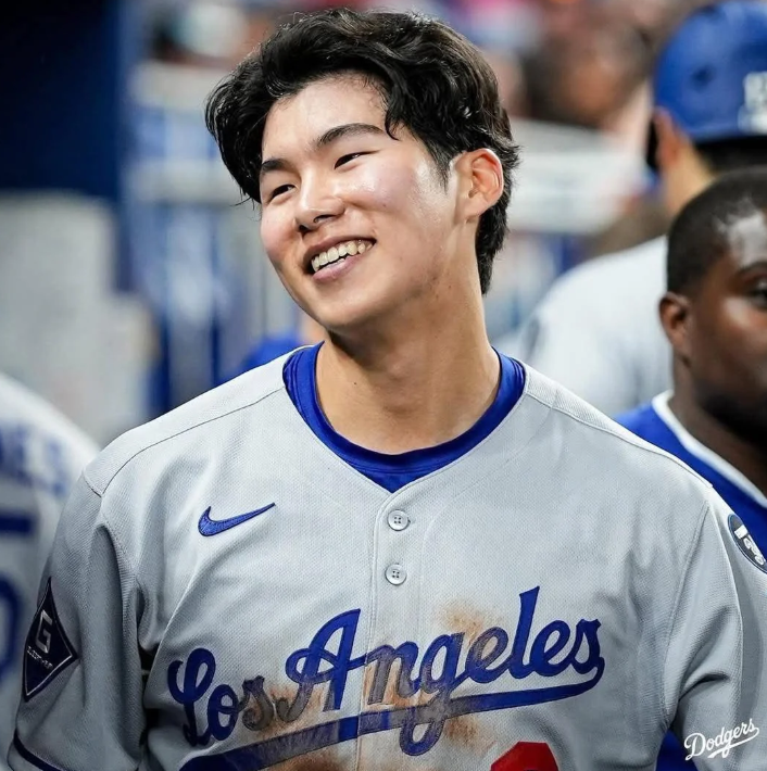 'LA 다저스 27세 8번 유격수 99마일 2루타 포함 멀티히트' 김혜성 타율 0.308 3할 진입→시즌 반등....