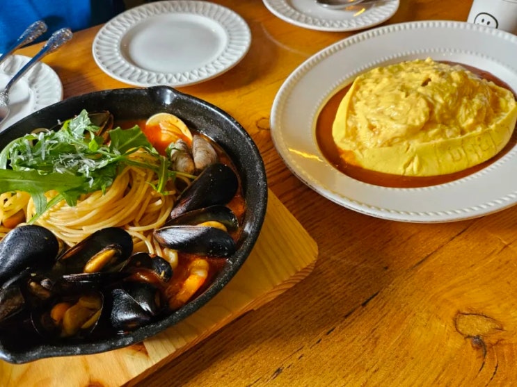  제주파스타 맛집 찾는다면 둘레길 서귀포중문본점 강추해요