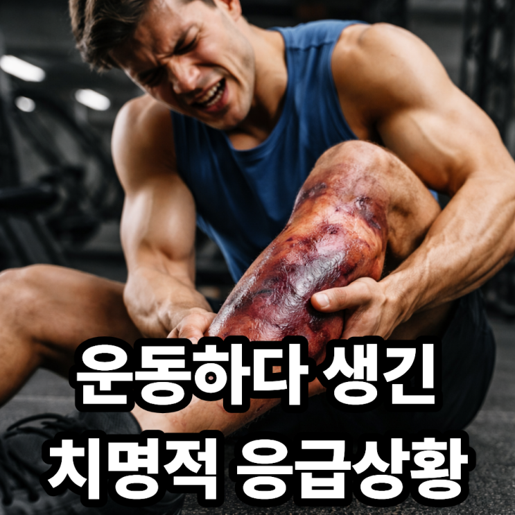  운동하다 생긴 급성구획증후군 사례 분석, 단순 근육통과의 결정적 차이
