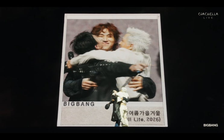 <b>빅뱅</b> <b>20주년</b> 새 <b>앨범</b>·월드투어, 코첼라 뒤흔든 '3인조 완전체'의 귀....