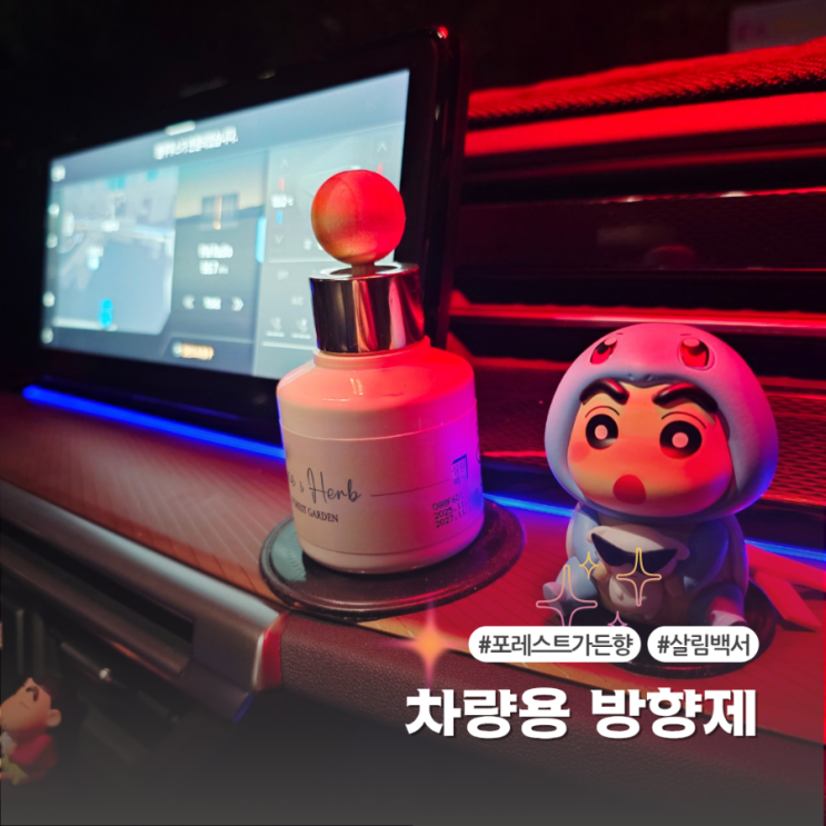  차량용 방향제 후기 살림백서 은은한 향 만족 사용기