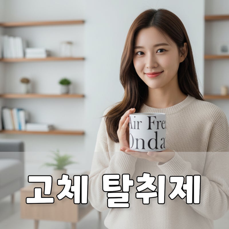 고체탈취제 원리부터 버리는 법까지 한 번에 정리