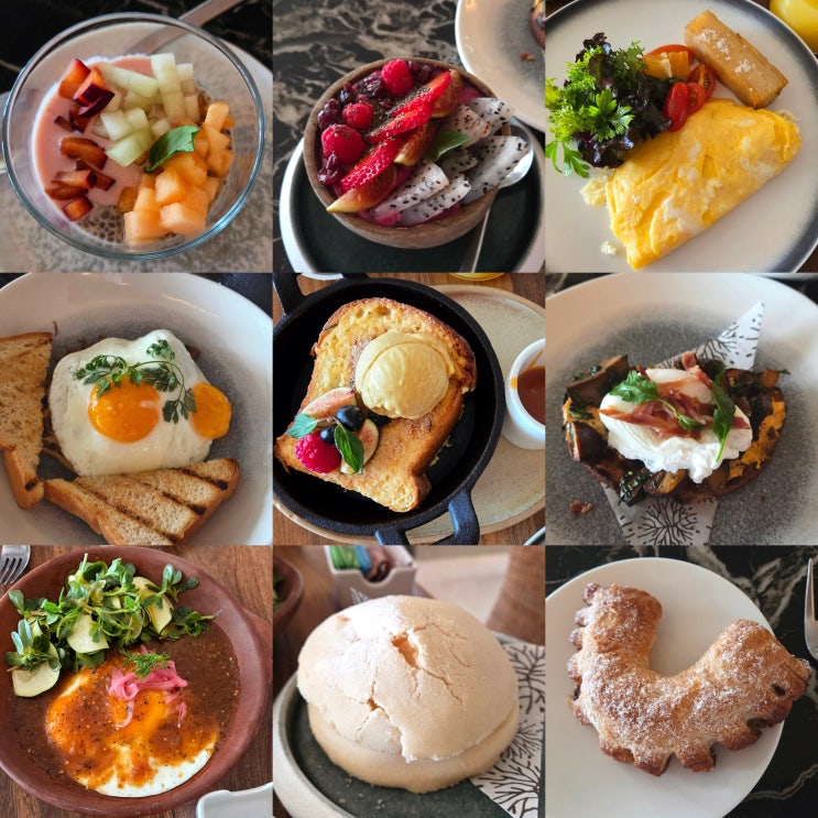  임프레션 모체 조식 맛집 무조건 씨사이드로 가세요 메뉴 번역