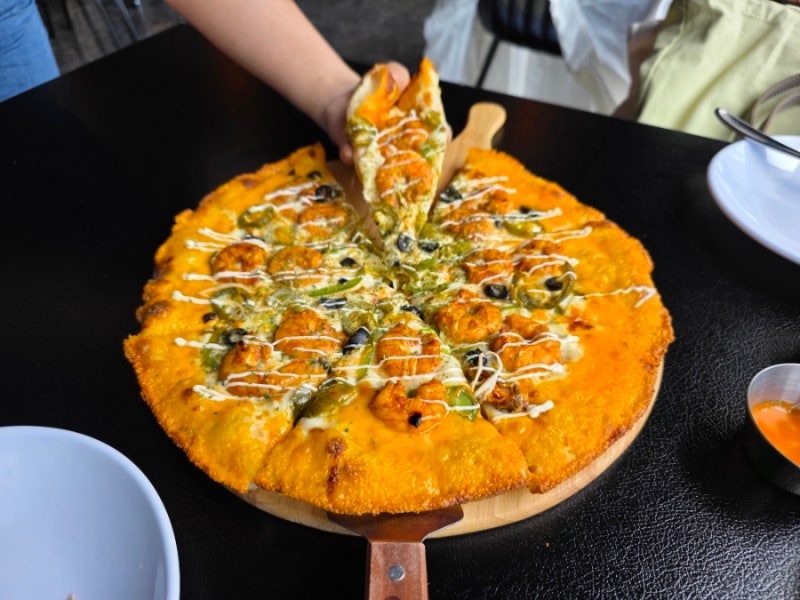 경주 보문단지 피자 맛집 PITSTOP 피자 펍, 보문호 통창뷰 감성까지