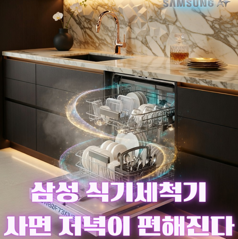 삼성 비스포크 AI 식기세척기 14인용 DW80F73X1UEW 추천｜삼성식기세척기·빌트인식기세척기, 열....