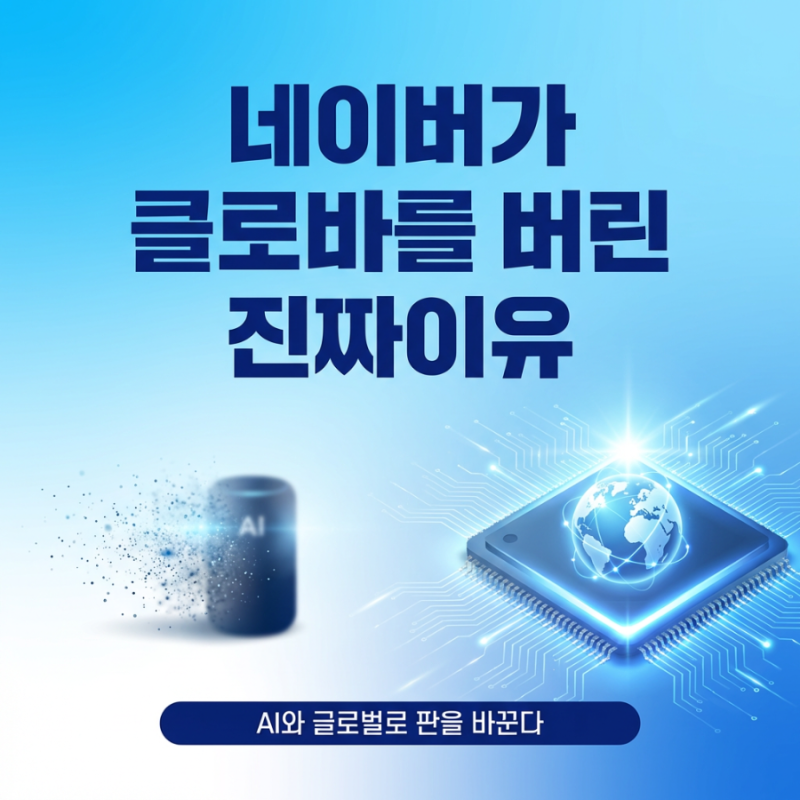 네이버가 클로바를 버린 진짜 이유, 우리 일상은 어떻게 달라질까