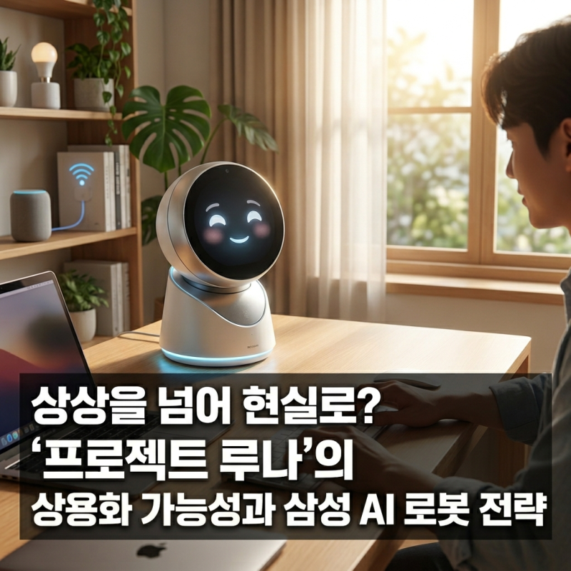 콘셉트를 넘어 현실로? '프로젝트 루나'의 상용화 가능성과 삼성의 AI 로봇 전략