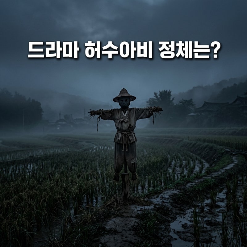 ENA 드라마 허수아비 정체 진범 누구? 등장인물 및 OTT 총정리