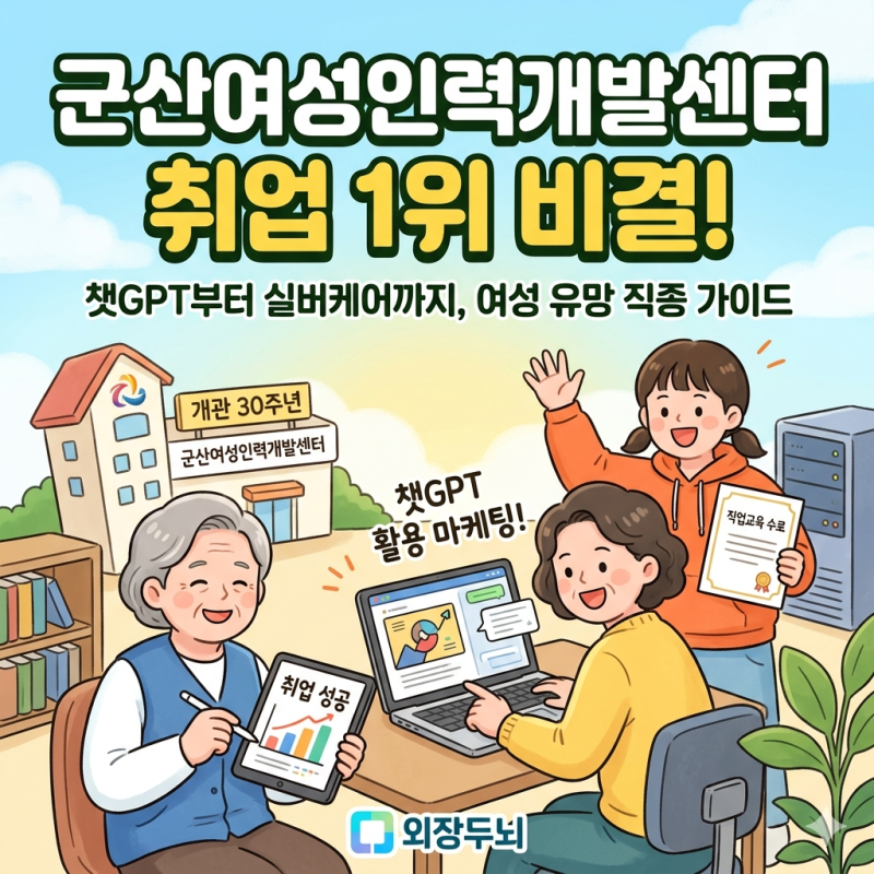 군산 경력단절 여성 주목! 새일여성인턴제와 무료 직업교육으로 재취업 도전하기 ✨