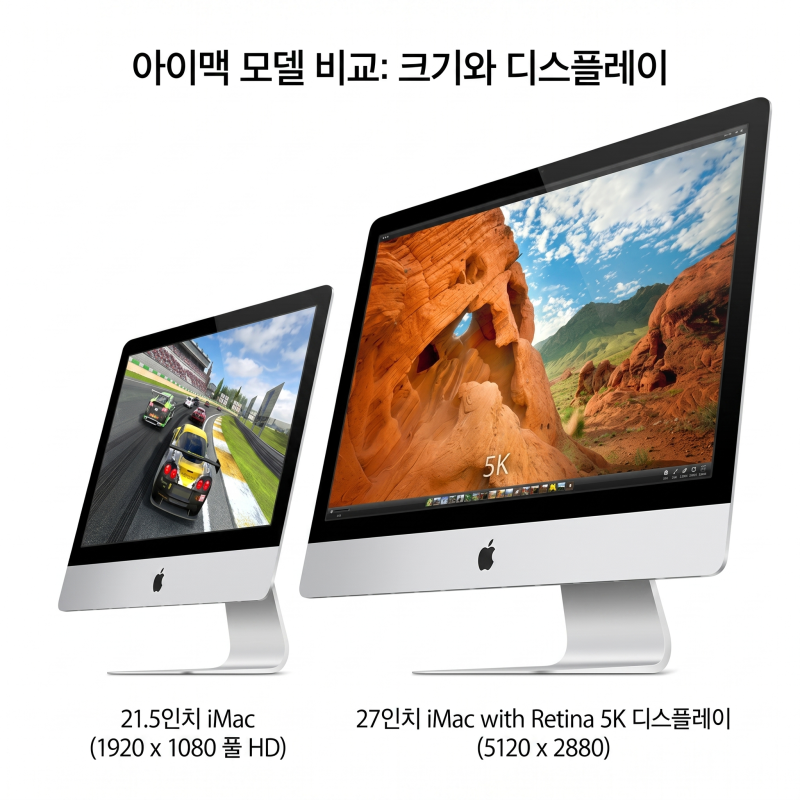 중고 아이맥 27인치 21.5inch 그리고 2020년형 제품 지금 가치가 있을까?