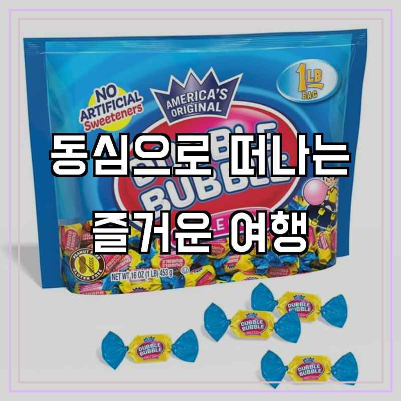 더블버블 미국 메이저리거 버블껌 2개x453g, Dubble Bubble Chewing Gum 2ct