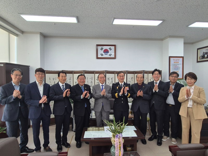 대한노인회 전북도연합회, 이재영 전북경찰청장과 간담
