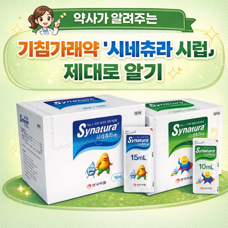 기침가래약 ‘시네츄라 시럽’ 제대로 알기