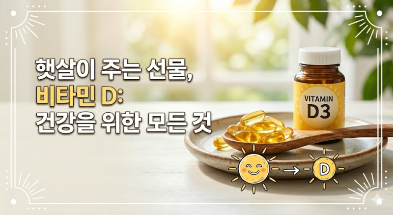 비타민D 부족 증상과 복용시간, 부작용, 약사가 쉽게 정리해 드릴게요