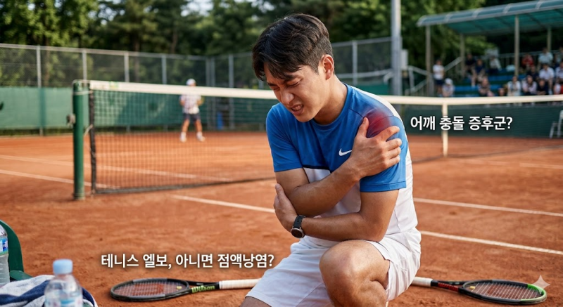 테니스 어깨 점액낭염: 통증의 원인부터 완치까지 총정리