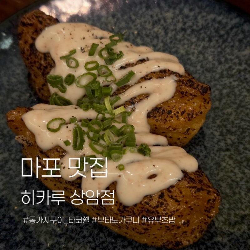 마포 : 상암동 데이트 술집 추천, 이자카야 ‘히카루 상암점’ 다녀온 후기