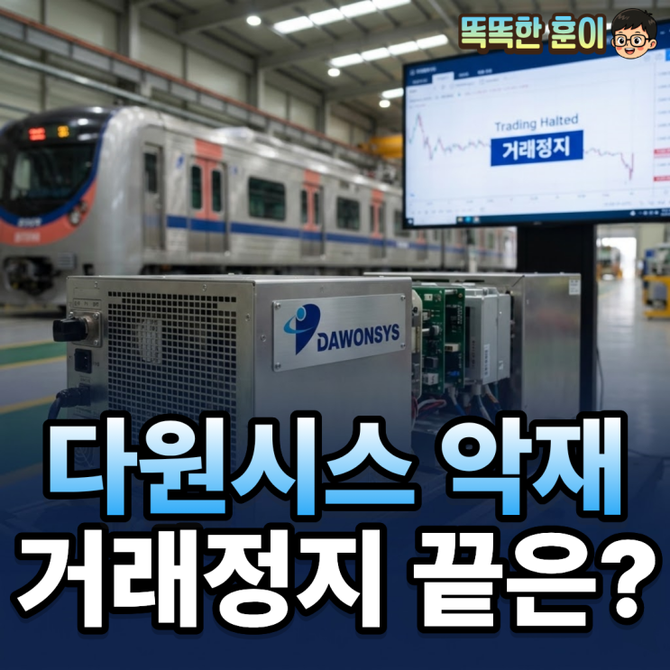  다원시스 주가 실질심사 벌점 15점 상폐 가능성은?
