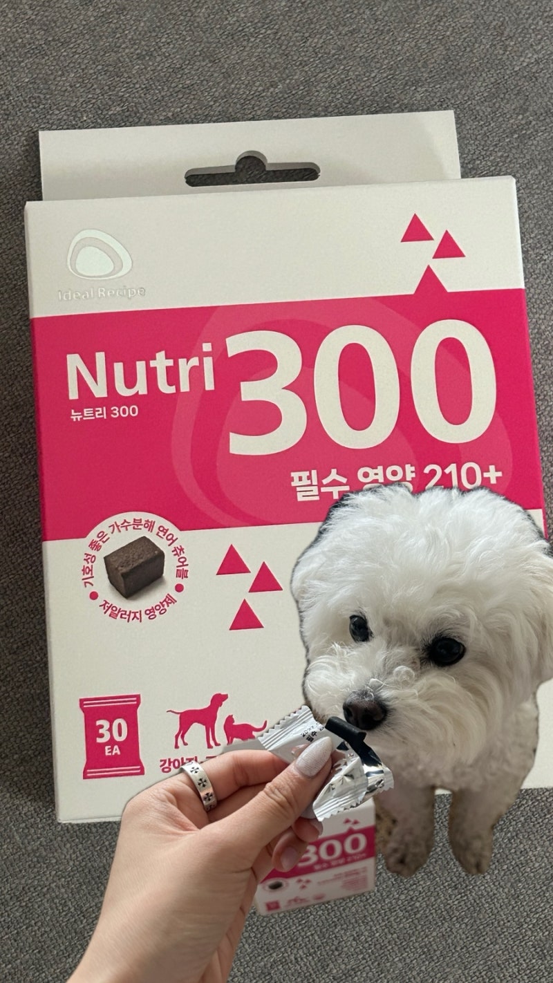 강아지영양제 아이디얼레시피뉴트리300