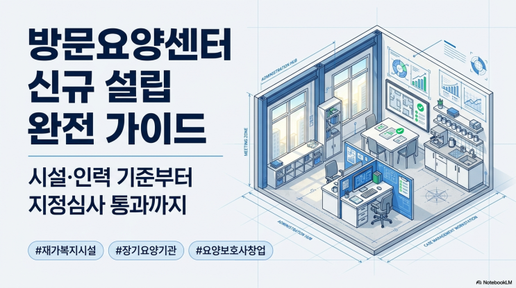  방문요양센터 설립 방법 총정리: 시설 기준, 인력기준, 신청 서류 완벽 가이드