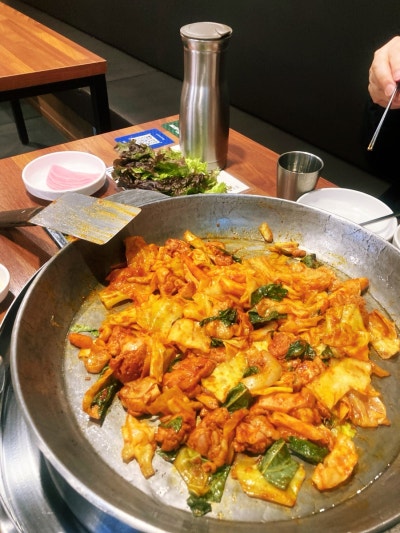 [리아네춘천닭갈비] 춘천 보다 맛있는 올림픽공원역 맛집 무쇠철판 닭갈비 둔촌동역 맛집