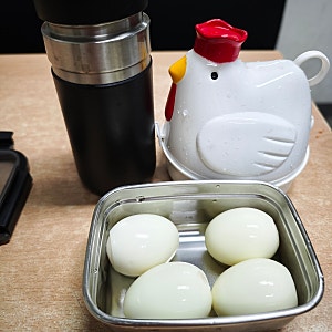 꼬꼬계란찜기로 아침챙겨먹기 (공복17시간후 단백질로 첫끼먹기)