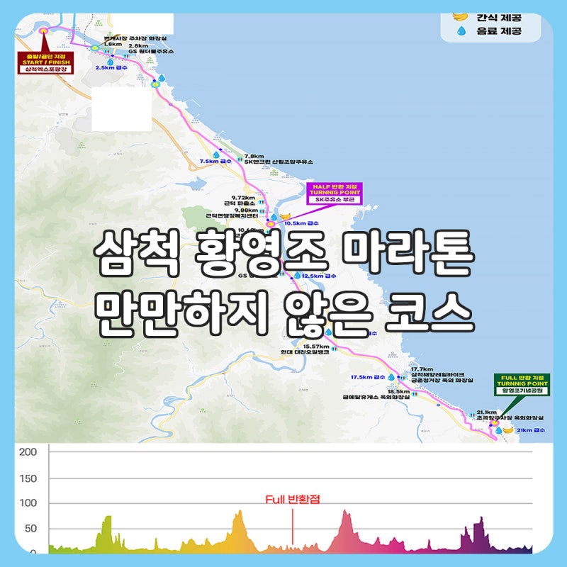 2026 삼척 황영조 국제 마라톤대회 총정리｜코스 고저도 분석·이벤트·참가 정보