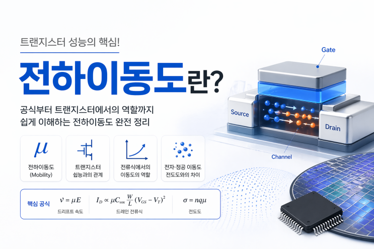  [반도체 기초] 전하이동도란?