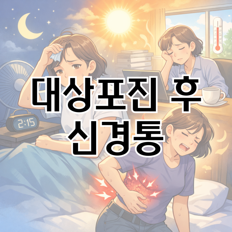대상포진 후 신경통, 여름철 면역 저하가 재발 부른
