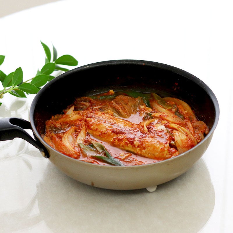 냉동 고등어 김치찜 레시피, 묵은지찜으로 오늘저녁메뉴