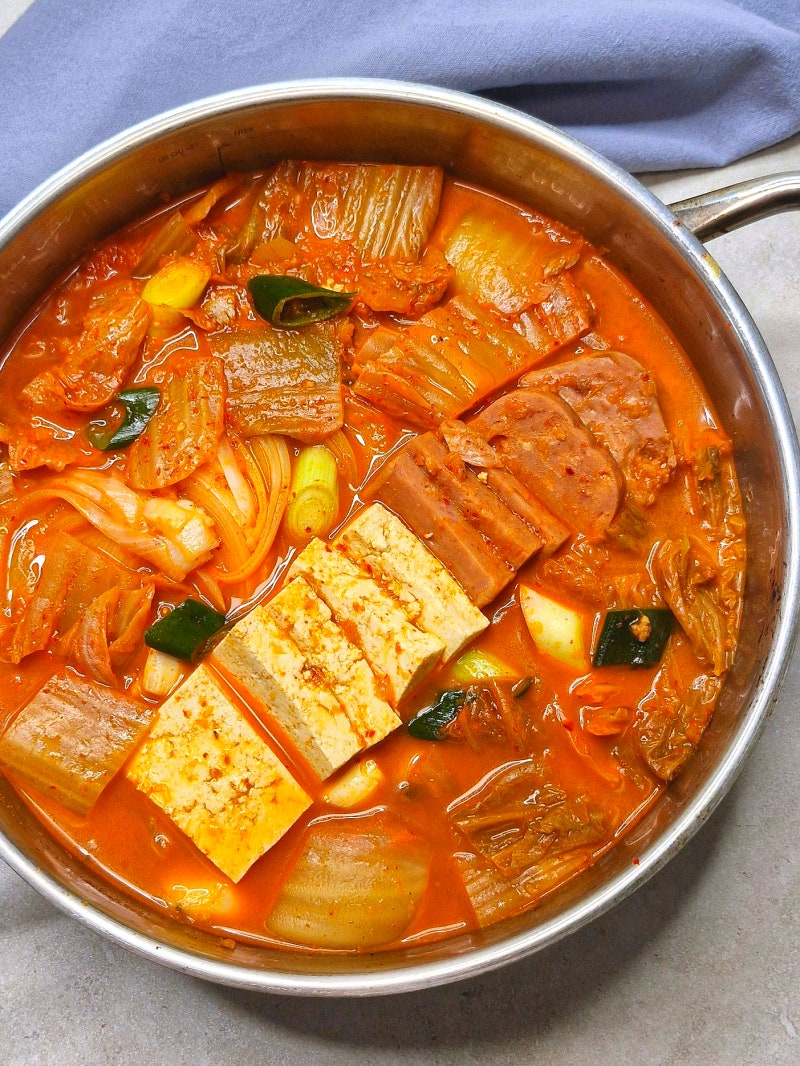 참치 김치찌개 레시피 스팸 참치 김치찌개 끓이는법