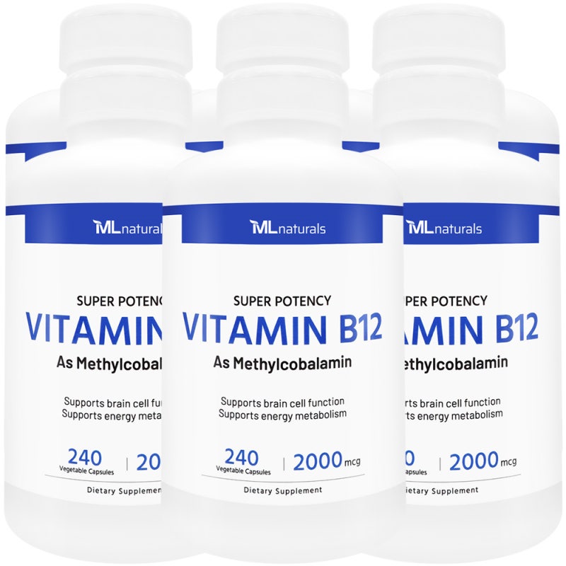 마이라이프 내추럴스 비타민 B12 메틸코발라민 2000 mcg 240캡슐 6개 입문용 정리해봤습니다