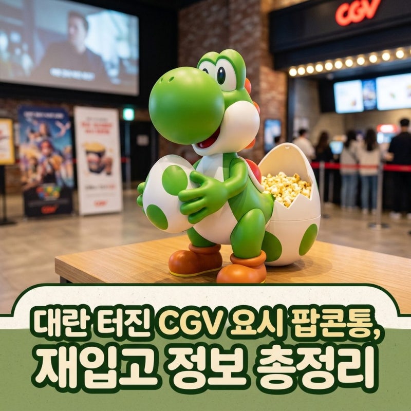 요시 팝콘통 또 품절? 2차 판매 재고 확인 꿀팁 (+지금 사는 방법)
